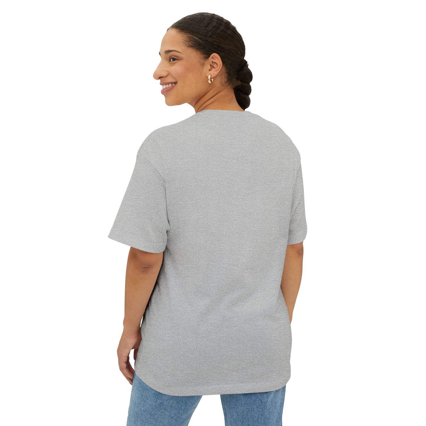Quiet Is Power Minimalist White T-Shirt | Unisex Boxy Crew Neck Subtle Graphic Tee