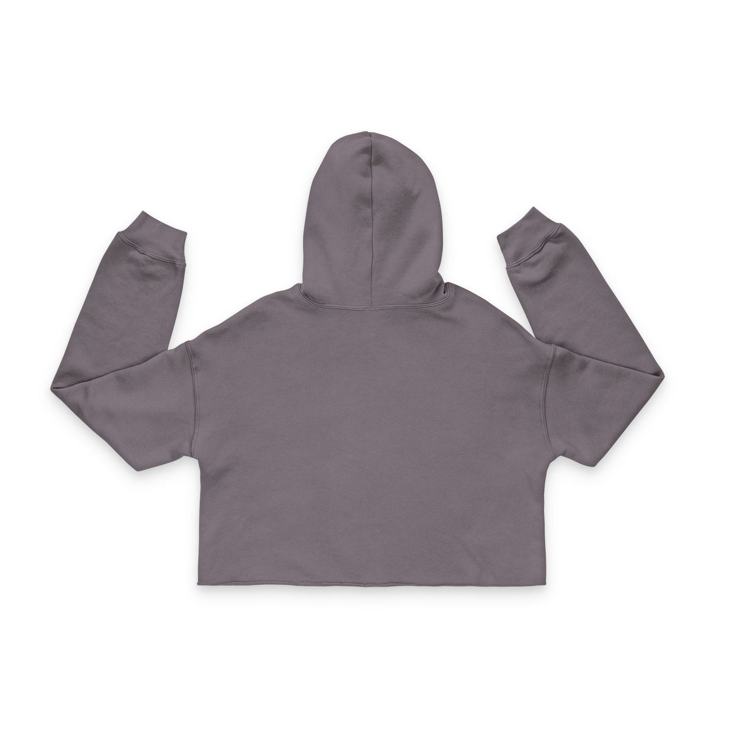 Chic Women's Cropped Hoodie - 'I AM ENOUGH'