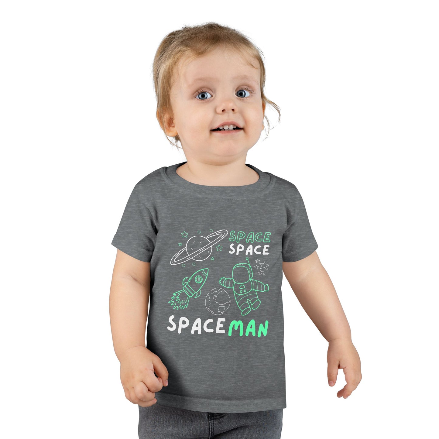 Space Explorer Doodle - Toddler Astronaut Adventure T-shirt