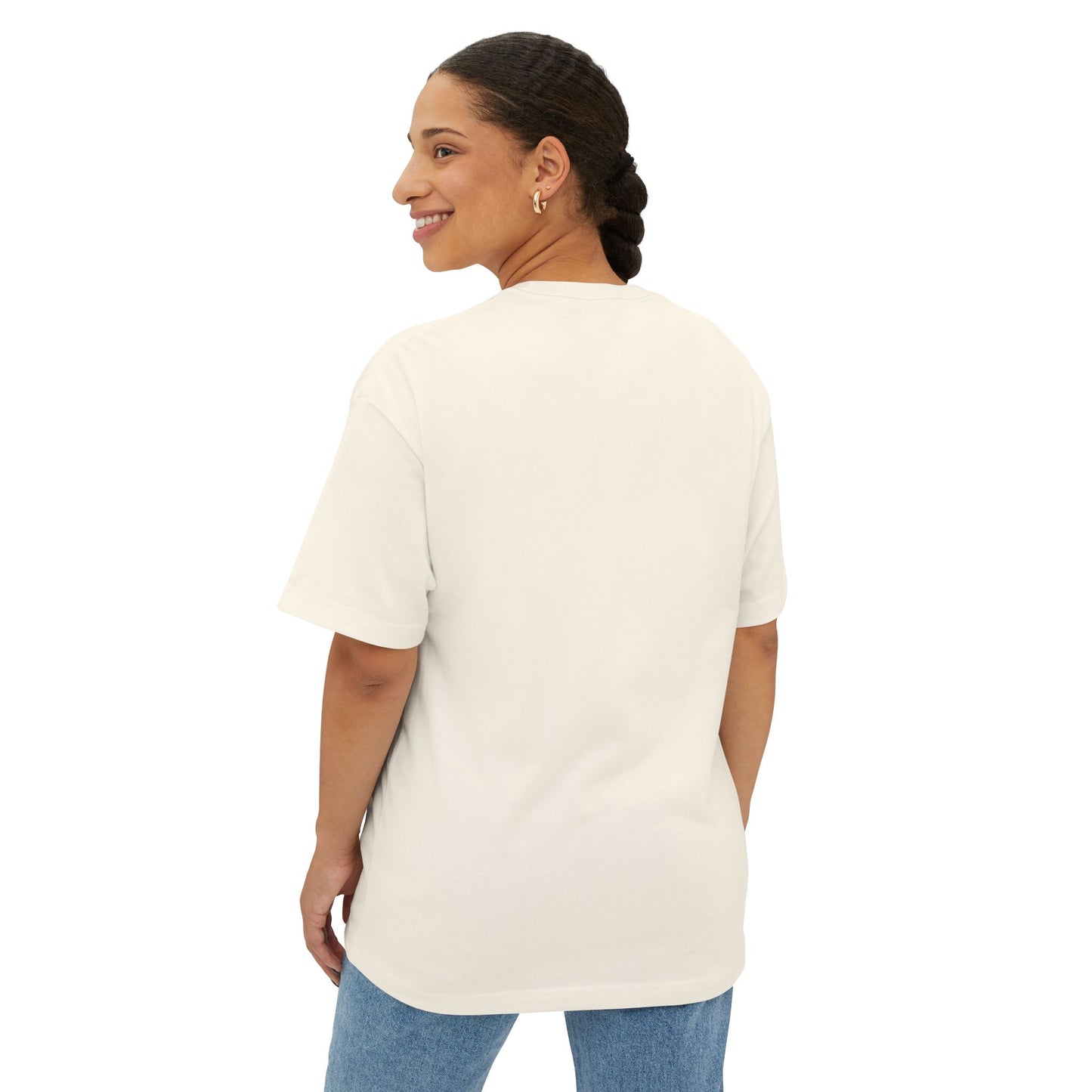 Quiet Is Power Minimalist White T-Shirt | Unisex Boxy Crew Neck Subtle Graphic Tee