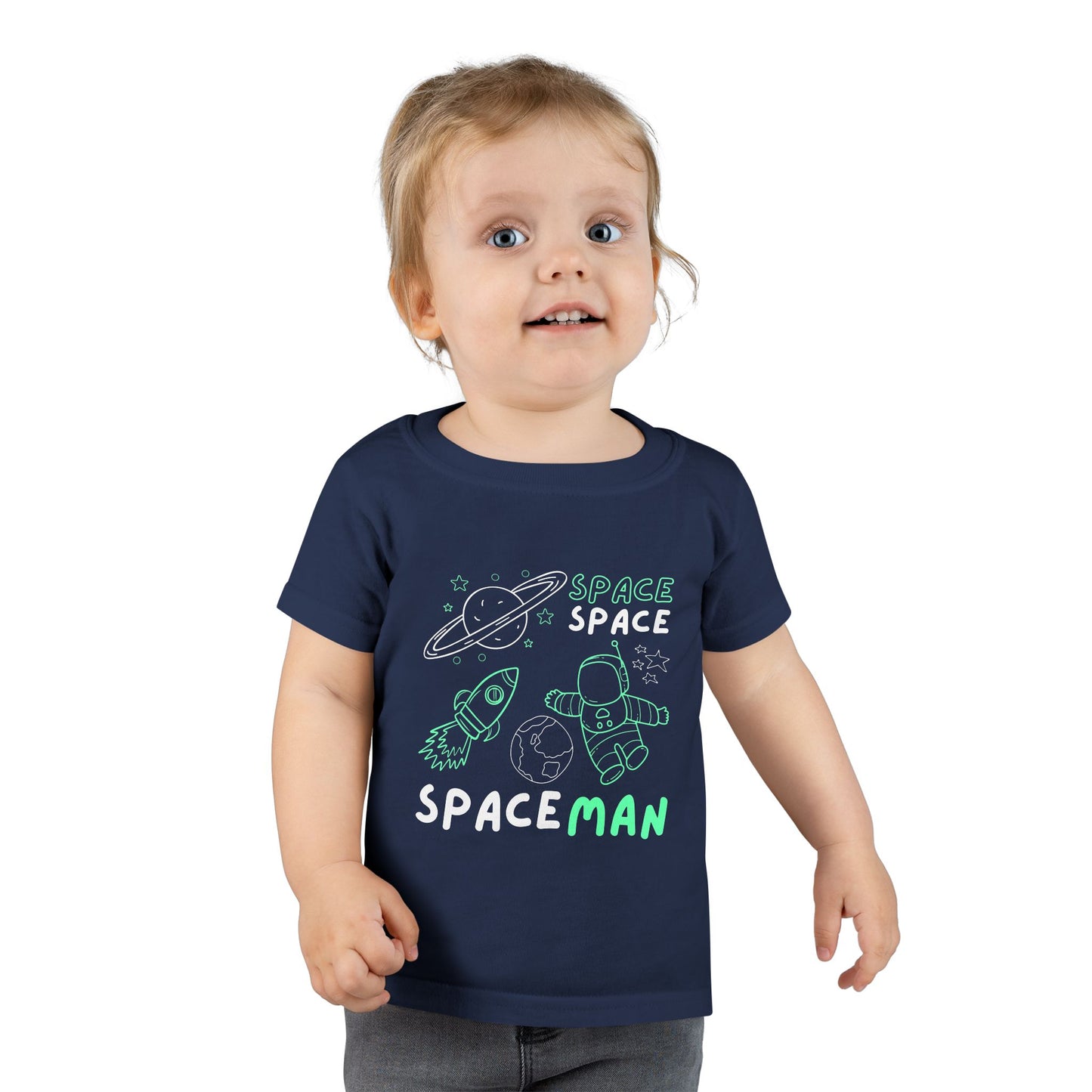 Space Explorer Doodle - Toddler Astronaut Adventure T-shirt