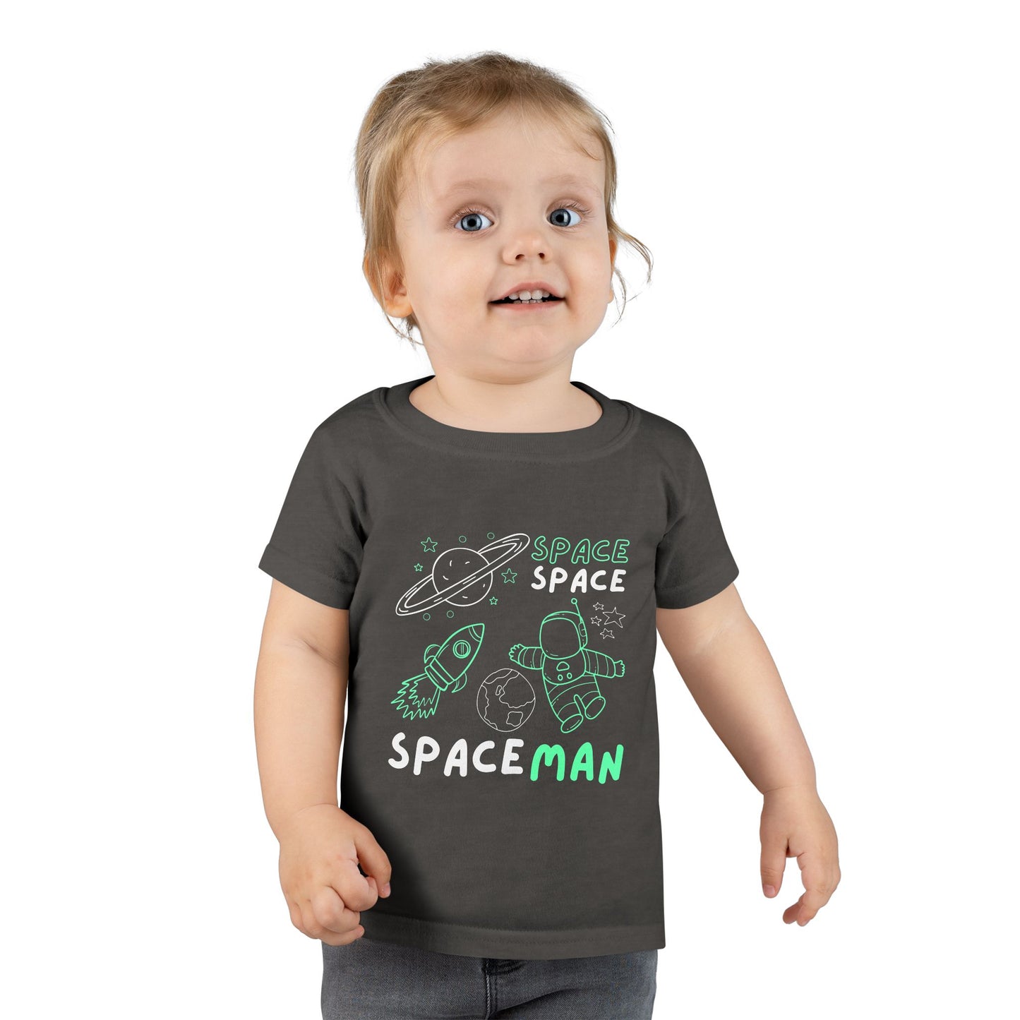 Space Explorer Doodle - Toddler Astronaut Adventure T-shirt