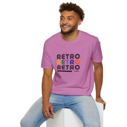 Retro Vibes Graphic Tee | Vintage Style Unisex T-Shirt | 90s Aesthetic Streetwear