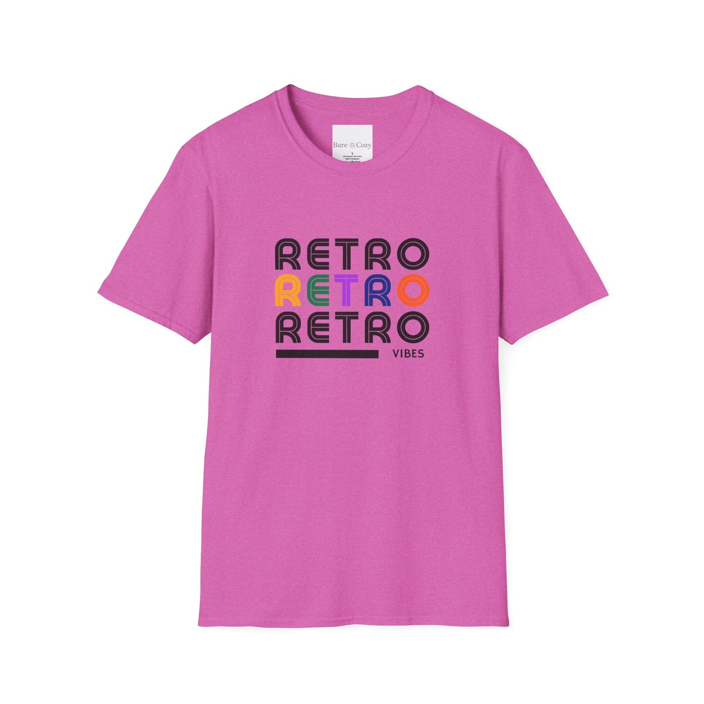 Retro Vibes Graphic Tee | Vintage Style Unisex T-Shirt | 90s Aesthetic Streetwear