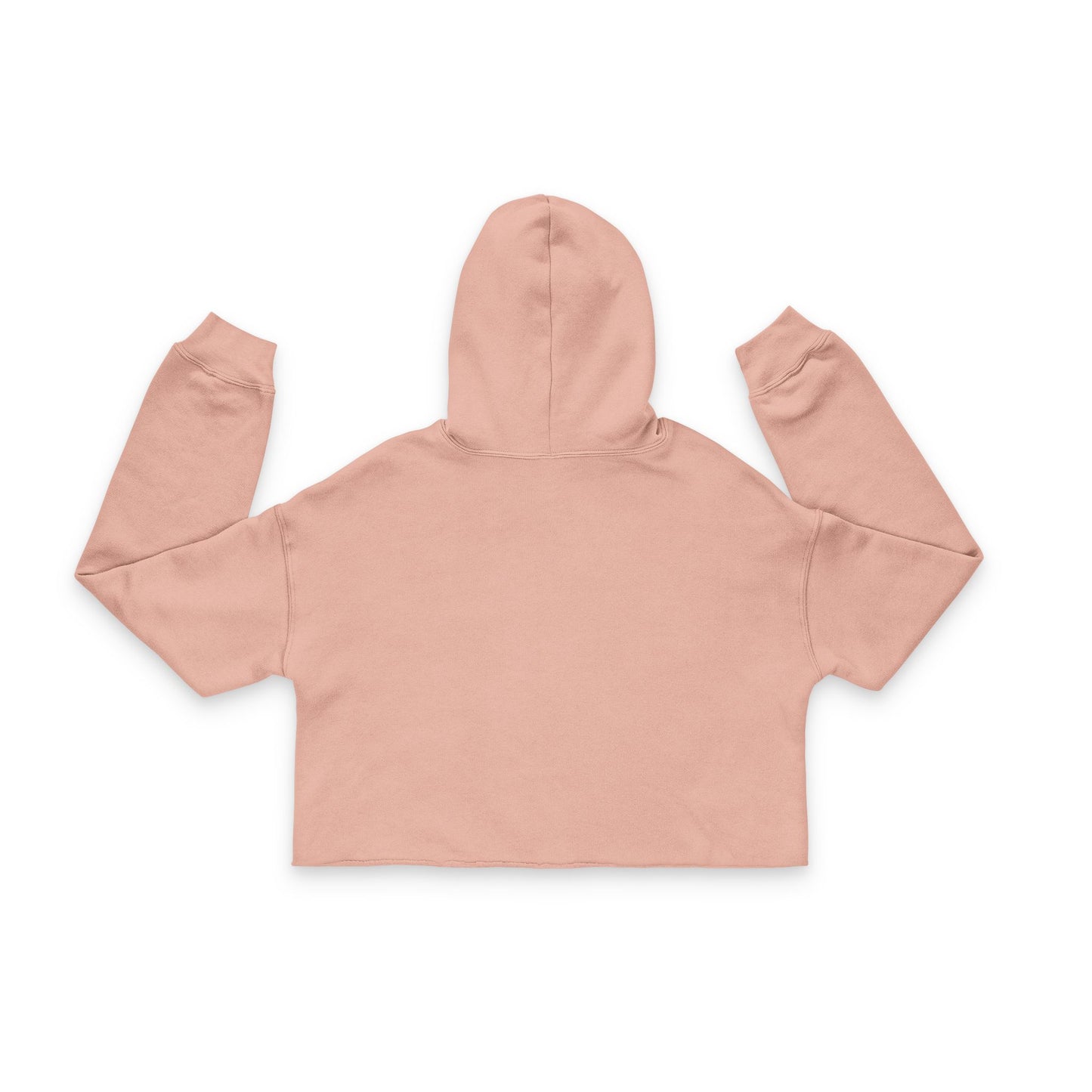 Chic Women's Cropped Hoodie - 'I AM ENOUGH'