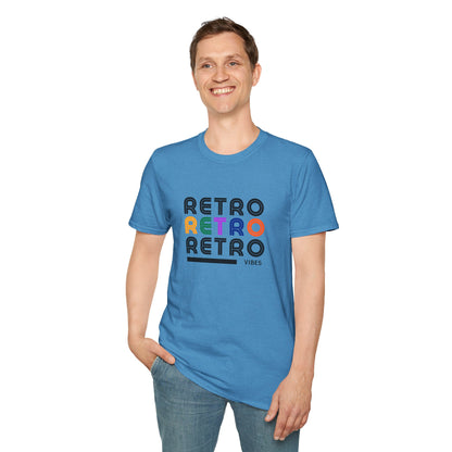 Retro Vibes Graphic Tee | Vintage Style Unisex T-Shirt | 90s Aesthetic Streetwear
