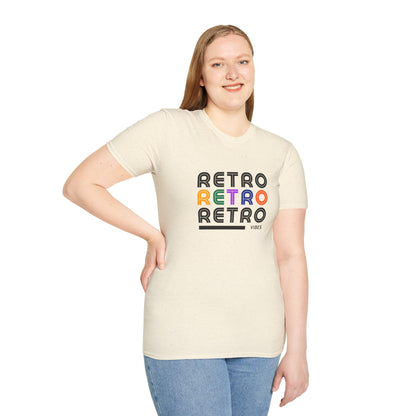 Retro Vibes Graphic Tee | Vintage Style Unisex T-Shirt | 90s Aesthetic Streetwear