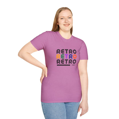 Retro Vibes Graphic Tee | Vintage Style Unisex T-Shirt | 90s Aesthetic Streetwear