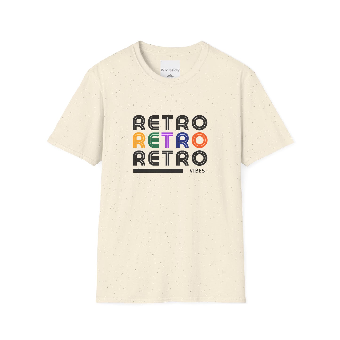 Retro Vibes Graphic Tee | Vintage Style Unisex T-Shirt | 90s Aesthetic Streetwear