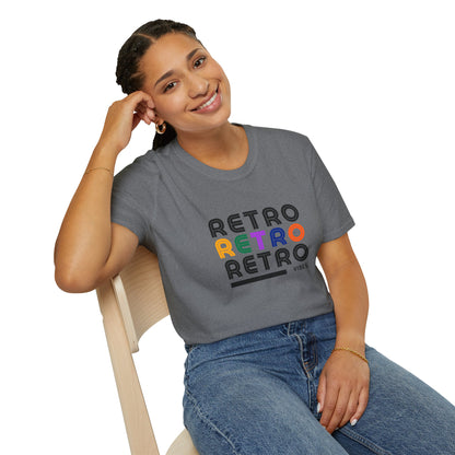 Retro Vibes Graphic Tee | Vintage Style Unisex T-Shirt | 90s Aesthetic Streetwear
