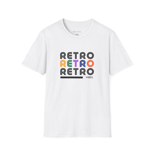 Retro Vibes Graphic Tee | Vintage Style Unisex T-Shirt | 90s Aesthetic Streetwear