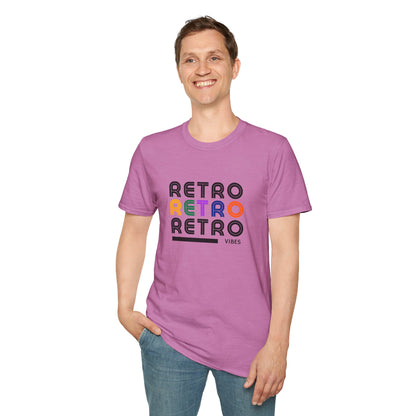Retro Vibes Graphic Tee | Vintage Style Unisex T-Shirt | 90s Aesthetic Streetwear