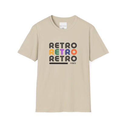 Retro Vibes Graphic Tee | Vintage Style Unisex T-Shirt | 90s Aesthetic Streetwear