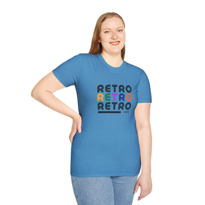 Retro Vibes Graphic Tee | Vintage Style Unisex T-Shirt | 90s Aesthetic Streetwear