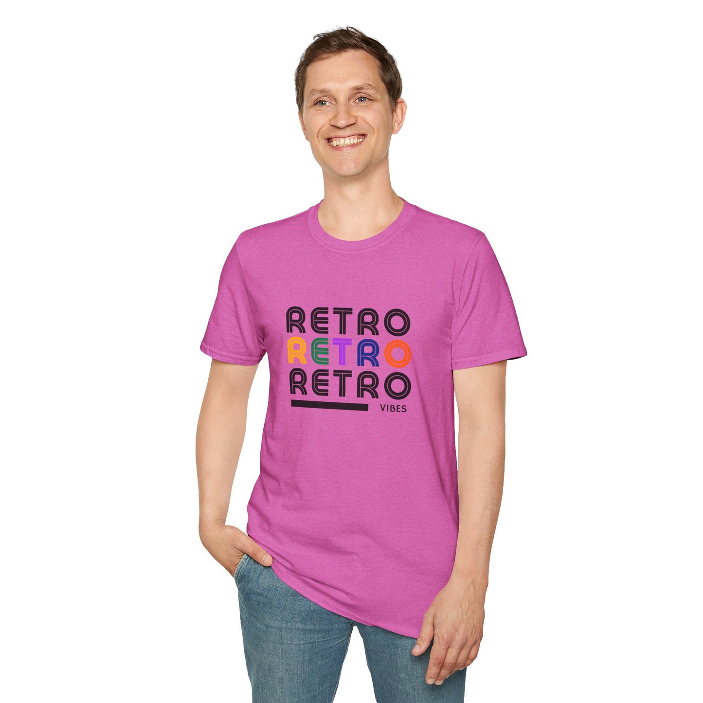 Retro Vibes Graphic Tee | Vintage Style Unisex T-Shirt | 90s Aesthetic Streetwear