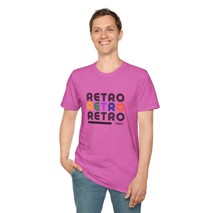 Retro Vibes Graphic Tee | Vintage Style Unisex T-Shirt | 90s Aesthetic Streetwear